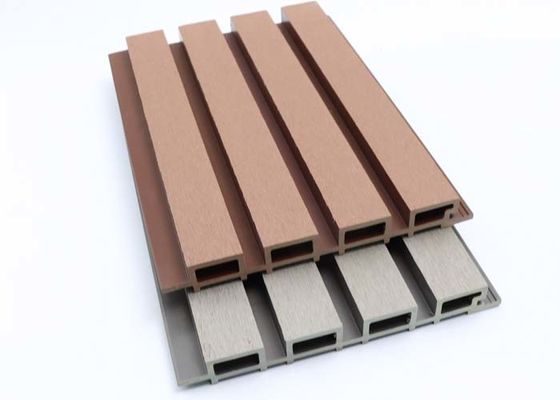 Tấm ốp tường bằng nhựa tổng hợp bằng gỗ ngoài trời Tấm ốp trang trí 26mm Tấm ốp tường bên ngoài