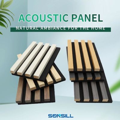 Bảng điều khiển âm thanh sợi polyester tùy chỉnh chống cháy sơn cách âm