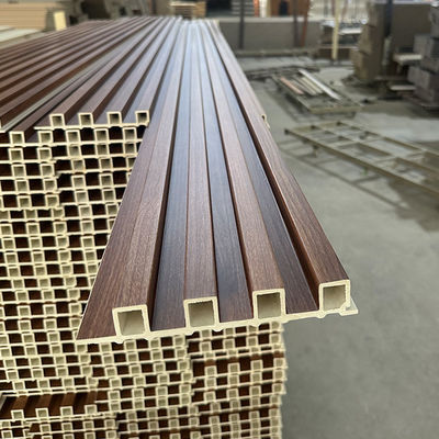 Thiết kế nội thất gỗ nhựa composite 160x24 Wpc tấm cho tường nội thất