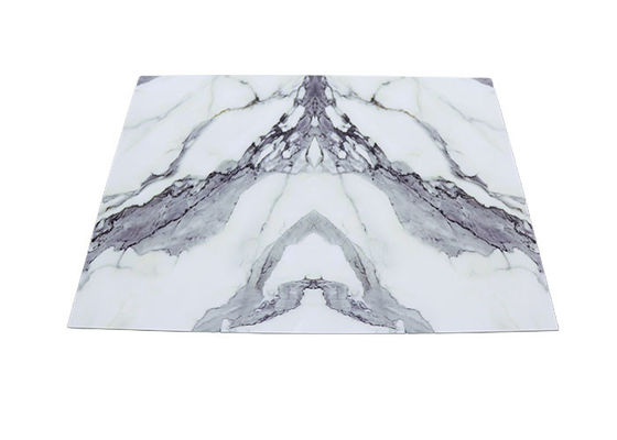 Tấm đá cẩm thạch PVC in bóng cao để trang trí tường