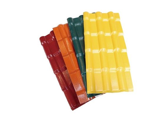 Thiết kế gạch 1.0mm 1.3mm 1.5mm Mái ngói PVC Tấm lợp năng lượng mặt trời Trang trí nhà cửa