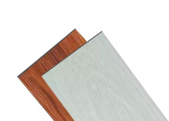 Sàn chống cháy bằng gỗ màu PVC chống cháy để trang trí nhà cửa