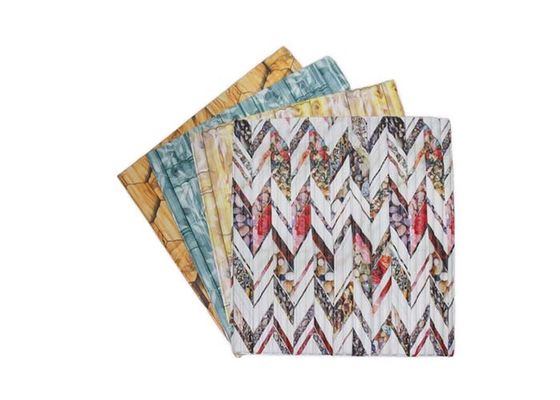 Tấm tường PE trắng 3d Gạch xốp dán hình nền để trang trí nhà cửa