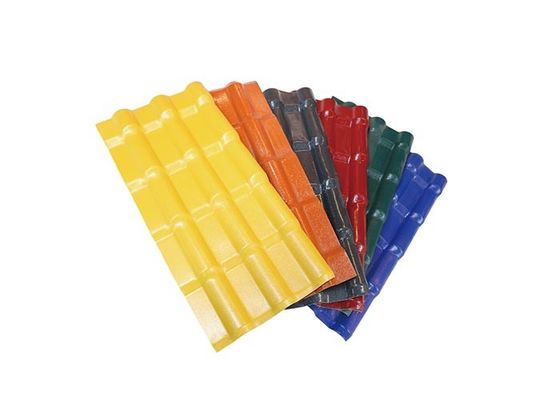 ASA APVC UPVC Tấm lợp mái ngói nhựa sóng