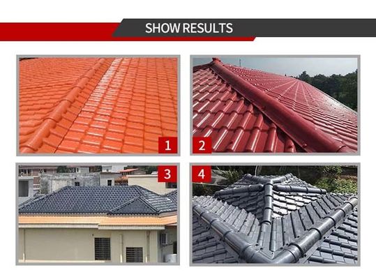 ASA APVC UPVC Tấm lợp mái ngói nhựa sóng