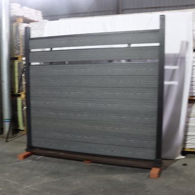 Garden Co Extrusion Wpc Fence Panel Gỗ Nhựa Composite Mildew Proof