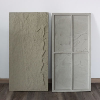 Tấm ốp tường bằng đá nấm giả PU Polyurethane màu xám đậm nhẹ