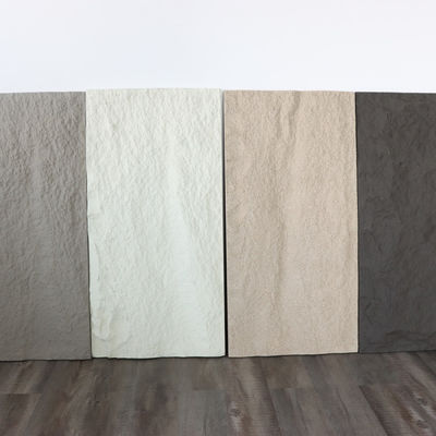 Tấm ốp tường bằng đá nấm giả PU Polyurethane màu xám đậm nhẹ