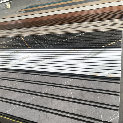 Ban tường PVC chống nước chống cháy nhẹ dễ cài đặt Nội thất Bảng tường bên ngoài cho phòng tắm Nhà bếp Phòng khách