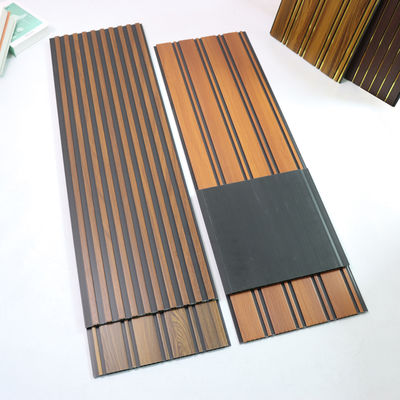 Gỗ hạt PVC Bảng tường trang trí Bảng tường Vật liệu thân thiện với môi trường Đối với phòng ngủ Phòng khách TV Bức tường nền