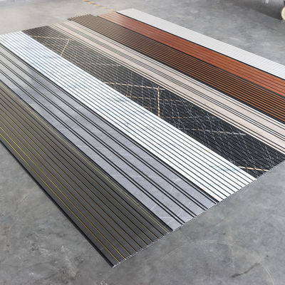 Gỗ hạt PVC Bảng tường trang trí Bảng tường Vật liệu thân thiện với môi trường Đối với phòng ngủ Phòng khách TV Bức tường nền