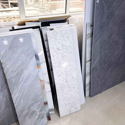 Mô hình 3D hiện đại chống cháy PVC Bán tường tắm Phòng tắm sang trọng Vật liệu cải tạo phòng tắm