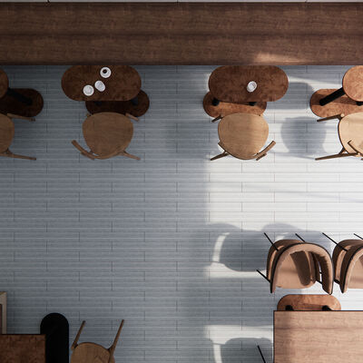 Màng phim sàn trang trí dễ lắp đặt và tháo gỡ với hoa văn chân thực