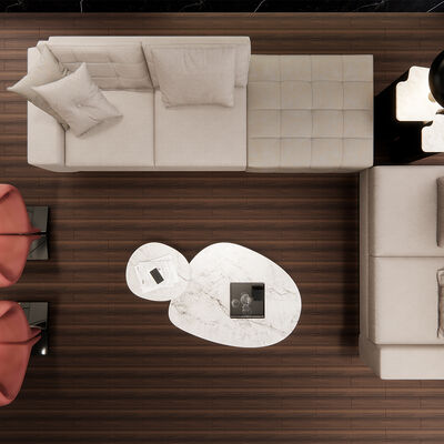 Đèn dán sàn văn phòng Vinyl tự dán Không cần công cụ hoặc keo cần thiết Đơn giản DIY Đăng ký sàn