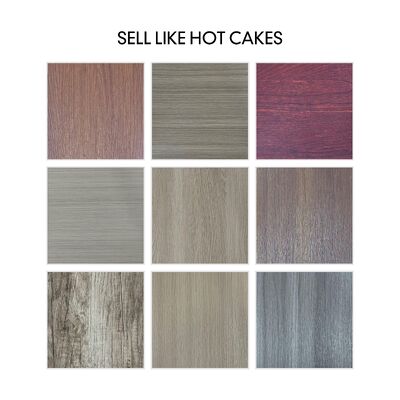 Đèn dán sàn văn phòng Vinyl tự dán Không cần công cụ hoặc keo cần thiết Đơn giản DIY Đăng ký sàn