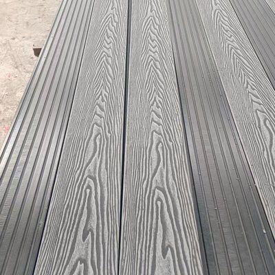 Long-Life Outdoor WPC Decking ◎ Không thấm nước Composite Wood Plastic Floor với thiết kế lõi rỗng