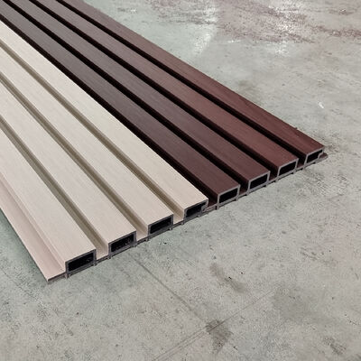 Cao chất lượng bên ngoài WPC tường bảng bên ngoài chống nước gỗ nhựa tổng hợp cho trang trí tòa nhà