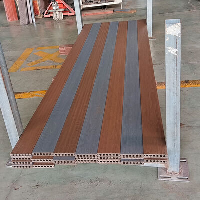 Outdoor WPC Wall Panel Waterproof Composite Wood for Exterior Wall Cladding and Facade Projects