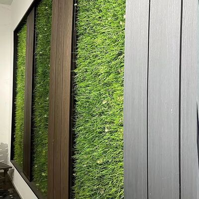 Lưỡi và rãnh Bảo trì thấp Wpc Tấm tường cách âm Trang trí ngoại thất tòa nhà