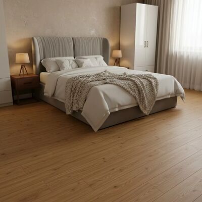 Chống thấm nước Spc 5mm Sàn nổi Vinyl cứng nhắc 20mil Lớp mài mòn Click Lock Plank