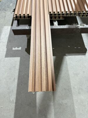 Đơn vị hóa thân thiện với môi trường trong nhà không đều lưới tản nhiệt Wpc Bảng tường 160x24