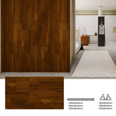 Tấm vách ngăn PVC Dễ dàng lắp đặt Bảng trang trí vách ngăn nội thất để ngăn cách phòng