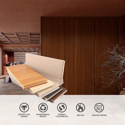 Tấm vách ngăn PVC trang trí nội thất dùng làm vách ngăn cho văn phòng thương mại