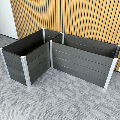 Hộp trồng giường vườn ngoài trời với vật liệu chống cháy chống nước thân thiện với môi trường cho việc trồng sân sau