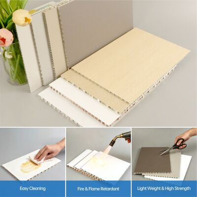 Panel Honeycomb nhôm nhẹ / Bảng nhôm Honeycomb 1220 × 2440mm