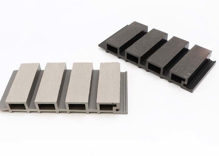Trang trí tường ngoài trời Tấm ốp tường WPC bên ngoài Tấm ốp tường 219mmx26mm