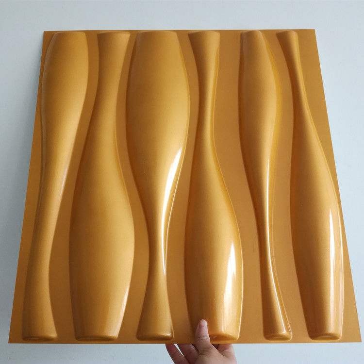 Tấm ốp tường 3D trang trí 50x50cm Nội thất gia đình Thiết kế hiện đại 100% PVC