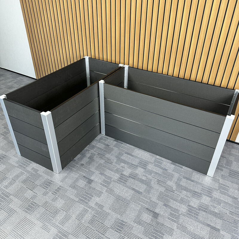 Hộp trồng giường vườn ngoài trời với vật liệu chống cháy chống nước thân thiện với môi trường cho việc trồng sân sau