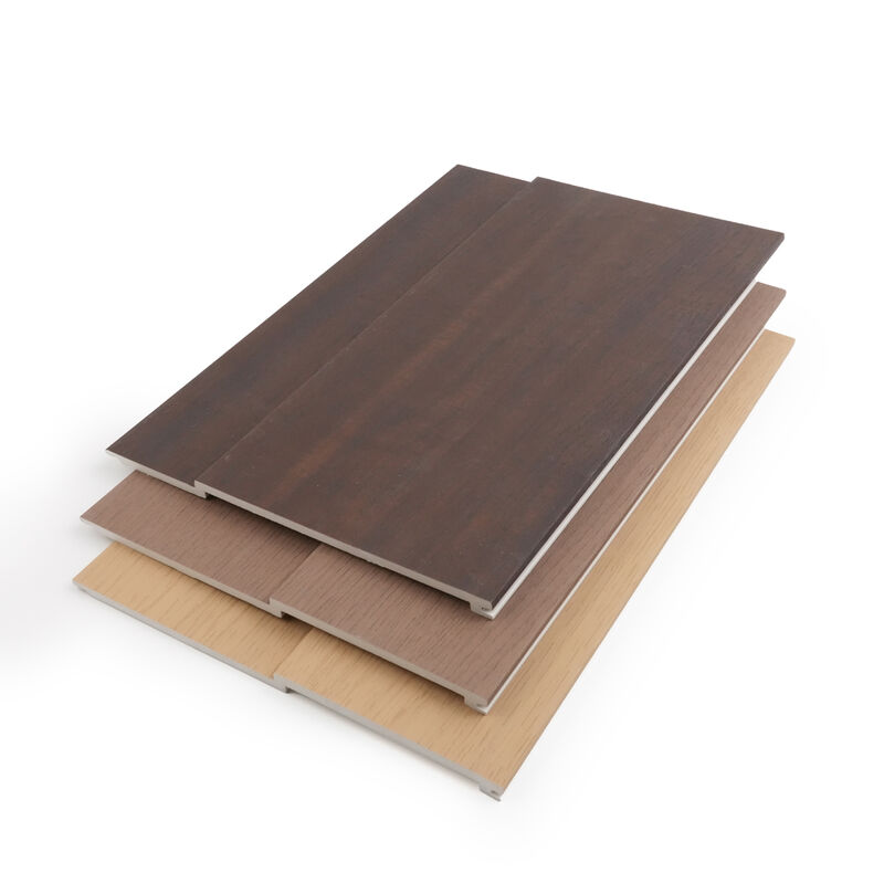 Tấm ốp tường WPC chống thấm với vân gỗ để lắp đặt nhanh chóng trong gia đình và văn phòng