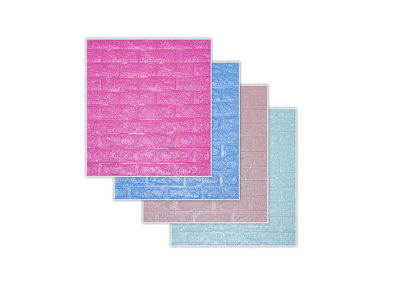 PE Foam Tự Dính Giấy Dán Tường 3D 70x77 Trang Trí Tường Nội Thất