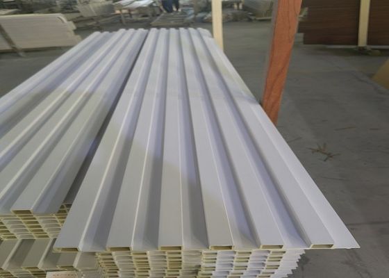 Tấm ốp tường PVC WPC vân gỗ Tấm ốp tường có rãnh Tấm ốp tường 3D WPC