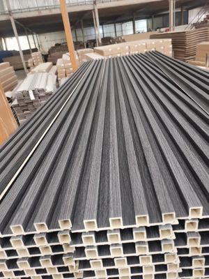 Trang trí tường nội thất Bảng tường trang trí Wpc trong nhà Gỗ nhựa tổng hợp
