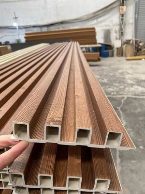 Tấm gỗ nội thất bằng gỗ nhiều lớp Tấm tường WPC để trang trí trong nhà
