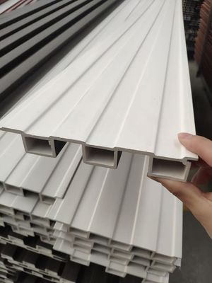Gỗ thay thế trong nhà 195x28mm Nội thất Bảng tường WPC Bảng tường trang trí WPC