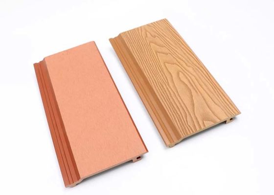 Tấm tường WPC có rãnh ngoài trời Tấm ốp tường bằng nhựa tổng hợp bên ngoài