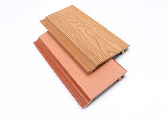 Tấm tường WPC có rãnh ngoài trời Tấm ốp tường bằng nhựa tổng hợp bên ngoài