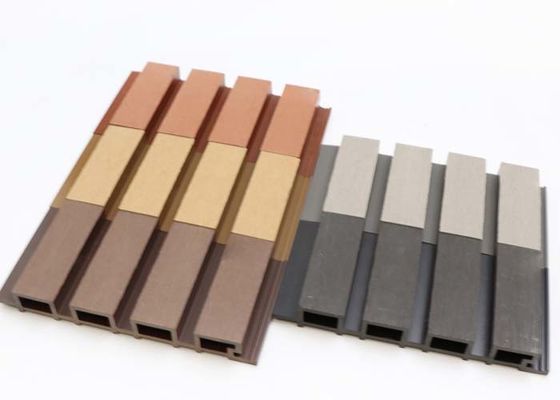Tấm ốp tường WPC ngoại thất 160x24mm Tấm ốp tường bằng nhựa composite bằng gỗ rỗng