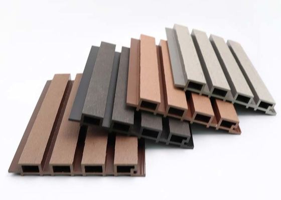 Tấm ốp tường WPC ngoại thất 160x24mm Tấm ốp tường bằng nhựa composite bằng gỗ rỗng