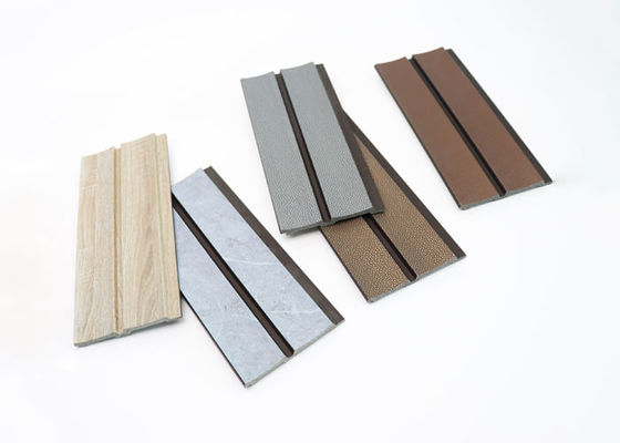 Tấm ốp tường Polystyrene chống thấm nội thất Tấm ốp tường vân gỗ trang trí