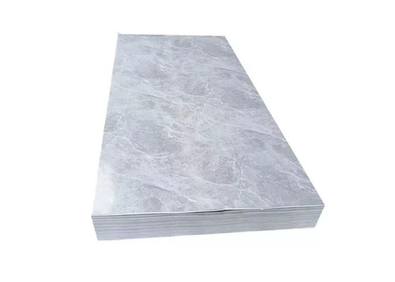 Tường nội thất Tấm nhựa PVC chống thấm UV bằng đá cẩm thạch 1220x2800mm