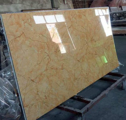 Đá cẩm thạch thay thế nội thất trang trí PVC Tấm đá cẩm thạch UV 1220x2800x3mm