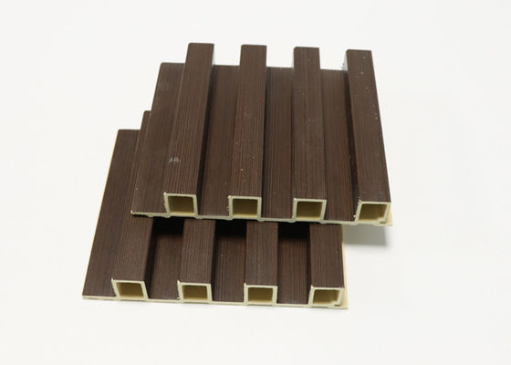 Tấm tường WPC nội thất 15cmx9mm Tấm tường có rãnh chống nước 16,5cmx2,5cm