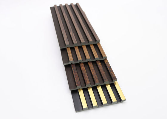 Tấm ốp tường Polystyrene sang trọng Khách sạn Thiết kế vàng Tấm ốp tường PS