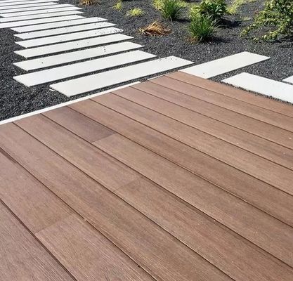 Ván sàn tổng hợp 140x25mm Sàn gỗ nhựa tổng hợp cho sân vườn