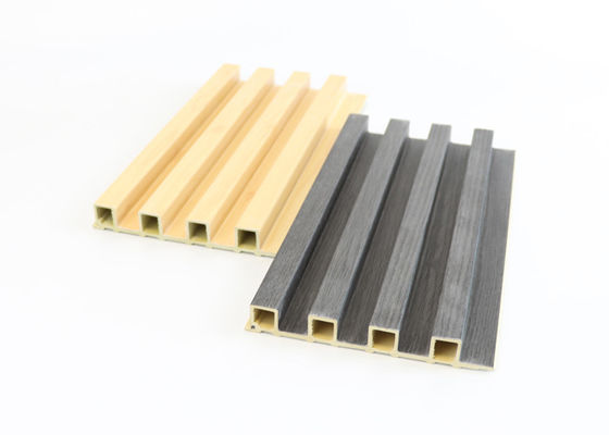 Trang trí trong nhà Tấm ốp tường WPC tổng hợp bằng gỗ có rãnh 160mm x 24mm Chống nước