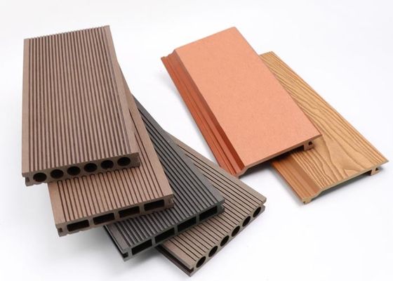Tấm ván sàn nhựa tổng hợp bằng gỗ WPC Sàn ngoài trời Wpc rắn